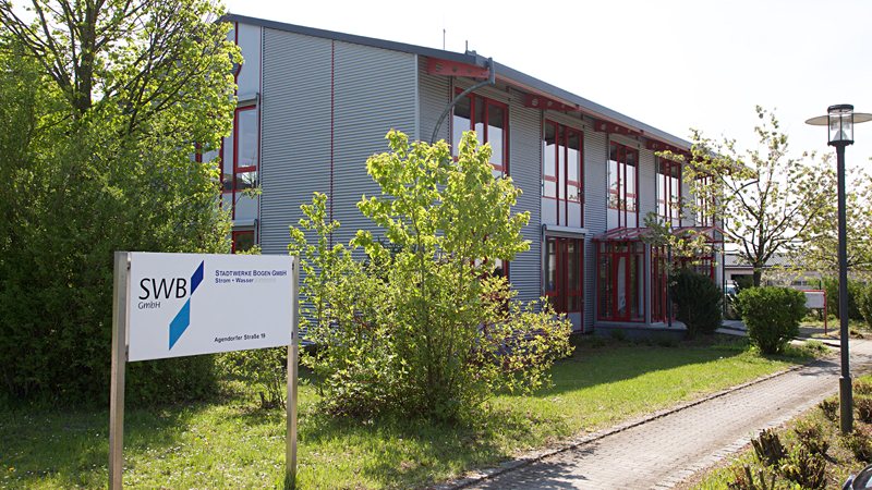 Bürogebäude der Stadtwerke Bogen